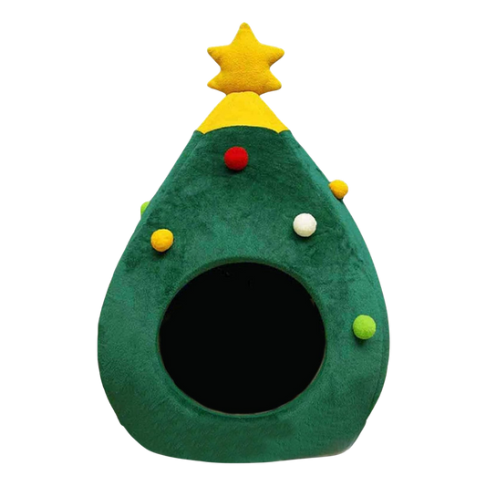 SantaPaws Christmas Tree Pet House