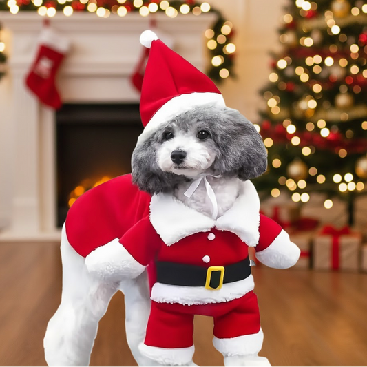 SantaPaws Classic Christmas Pet Costume