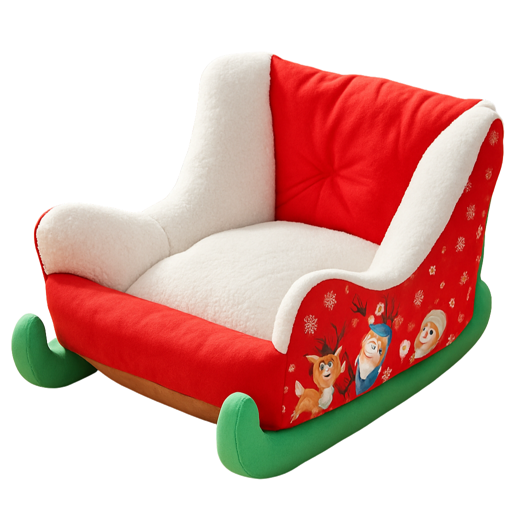 SantaPaws Christmas Sleigh Pet Bed